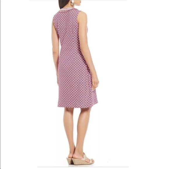 🔥SALE🔥 J McLaughlin sleeveless Lola geometric print dress Medium NWOT - Picture 3 of 10